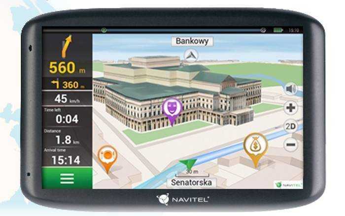 Navitel Navigator Mapa Europy 1 rok ważna