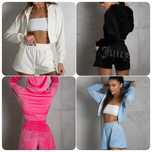 Велюровий костюм Juicy з кофтою та шортами, 4 кольори