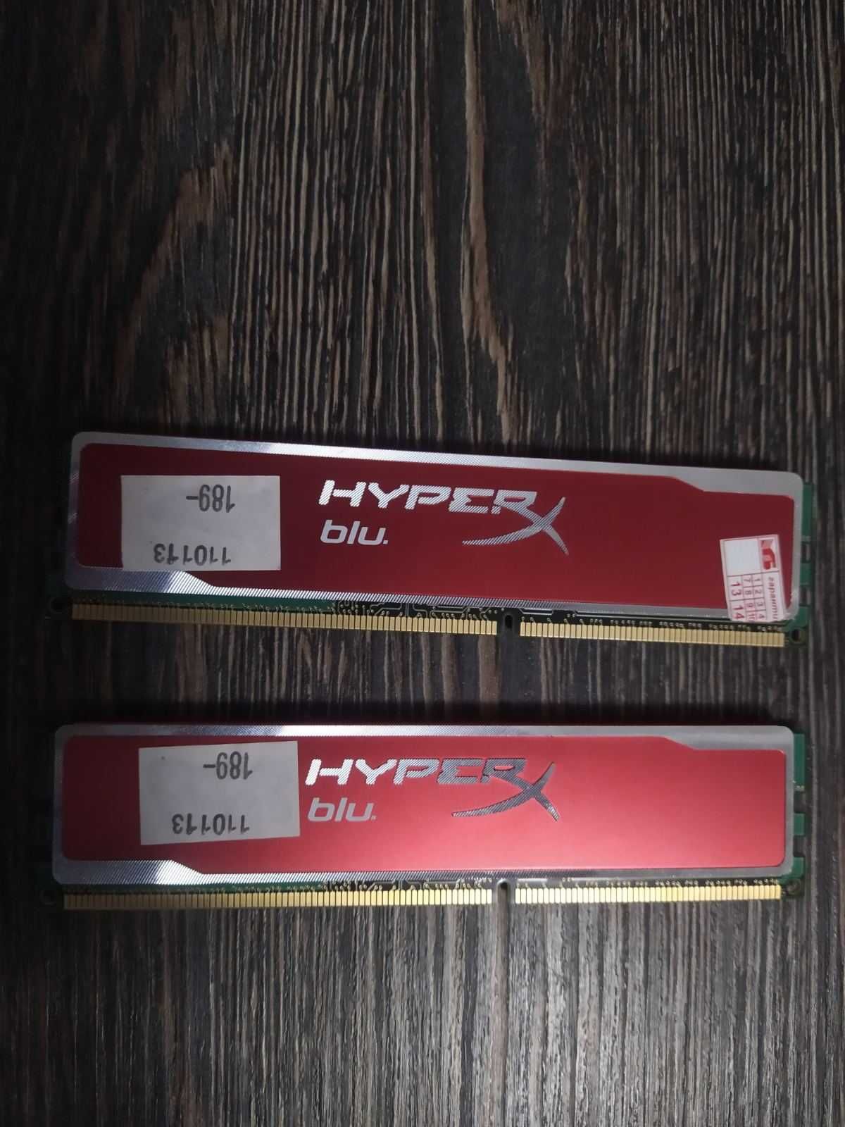 2хKingston DDR3-1600 4096MB PC3-12800
