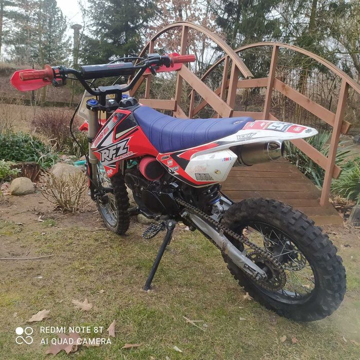 Cross RFZ 125,  koła 17/14 + 14/12
