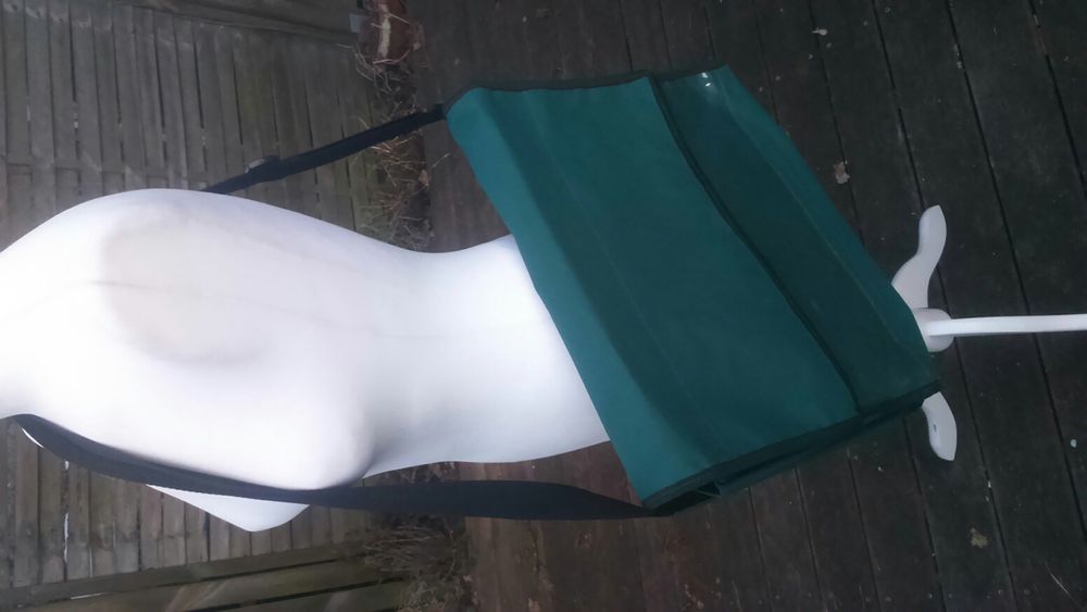 Nowa zielona torba do pracy na laptopa dokumenty A4