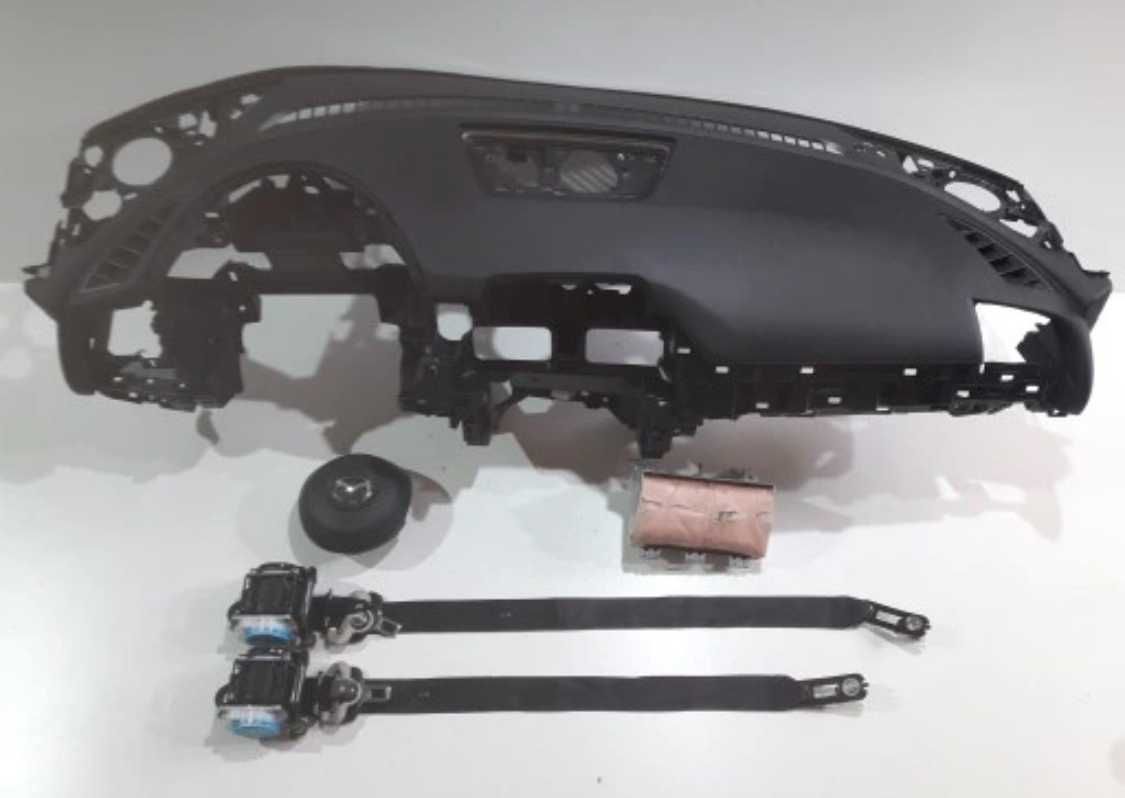 Mazda 6 tablier airbag cintos