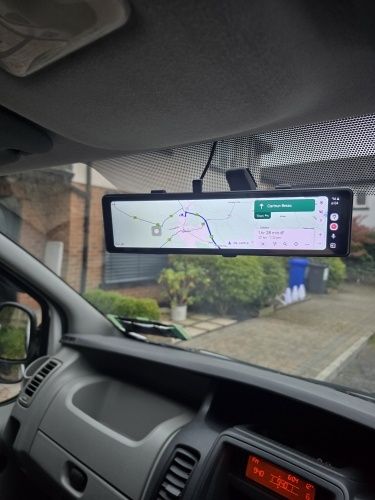 12* 4K зеркало відеореєстратор android зеркало видеорегистратор WiFi