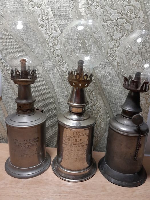 Лампы керосиновые, h=23,5 см