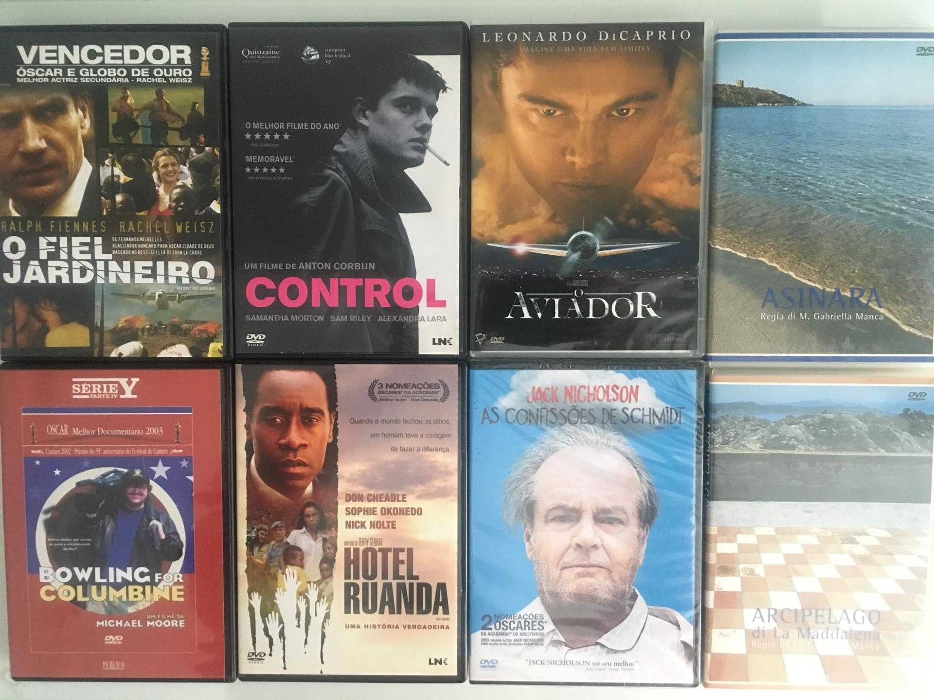 DVDs vários de coleção