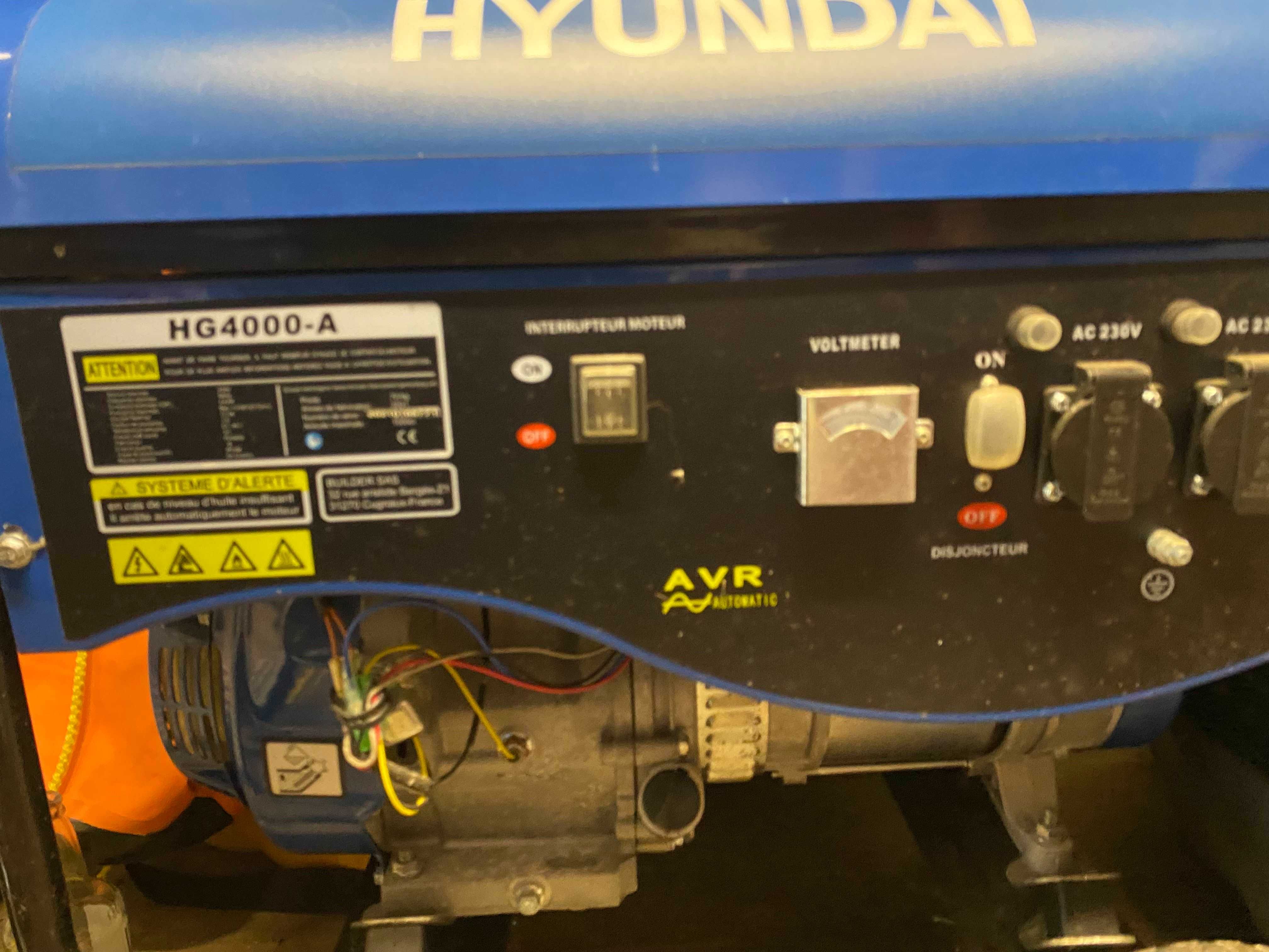 Hyundai HG4000-A generator prądotwórczy