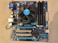 Motherboard Gigabyte GA-B75M-D3H + Intel Core i7 3.4 GHZ + 16GB RAM