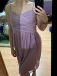 Liliowa wrzosowa sukienka Vila Clothes XS