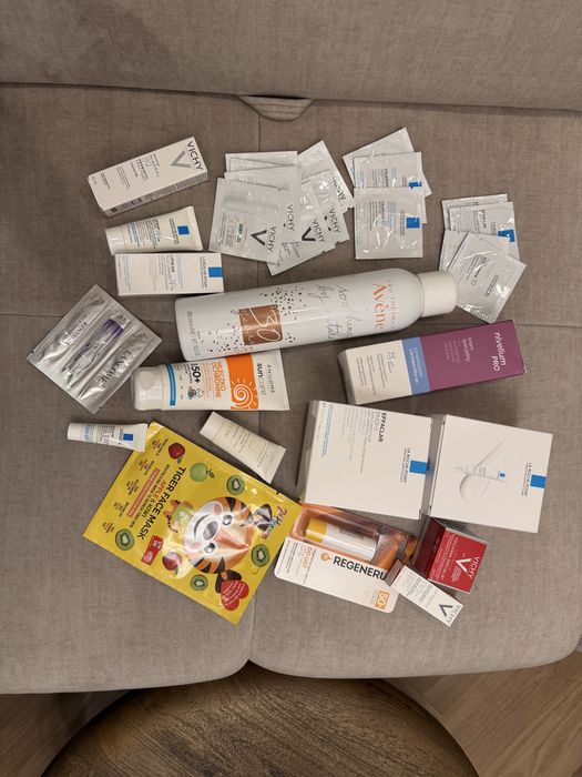 Zestaw kosmetyków – nowe i używane, l do twarzy i ciała