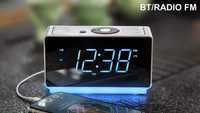 Radio budzik cyfrowy ITOMA LED FM USB Alarm