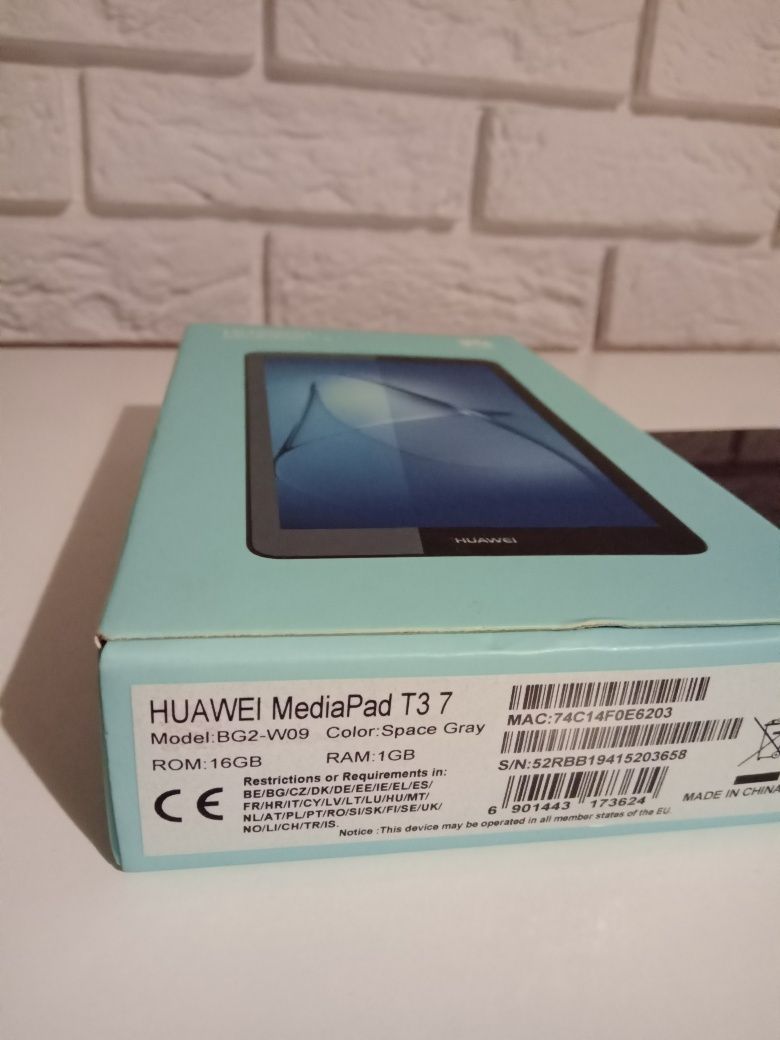 Huawei MediaPad T3 7 Rom 16 GB RAM 1GB