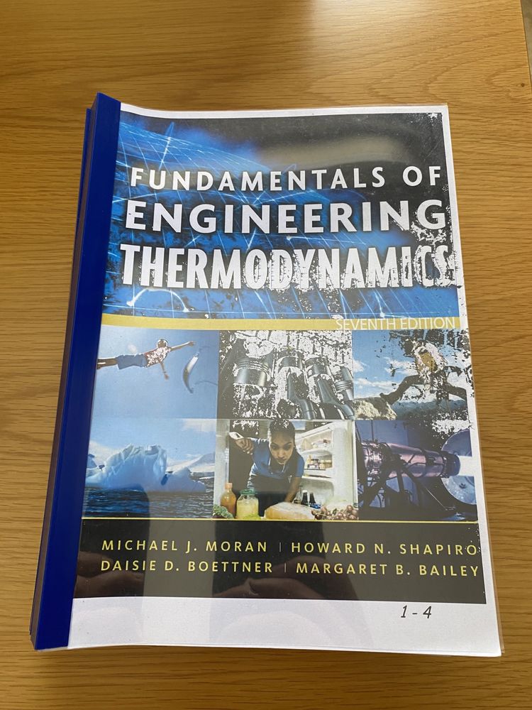 Livro Fundamentals of Engineering Thermodynamics