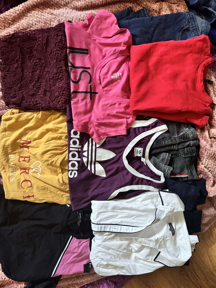 Paka ubrań S-M adidas nike zara HM