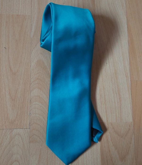 Krawat męski morski marki Joseph & Feiss Gold