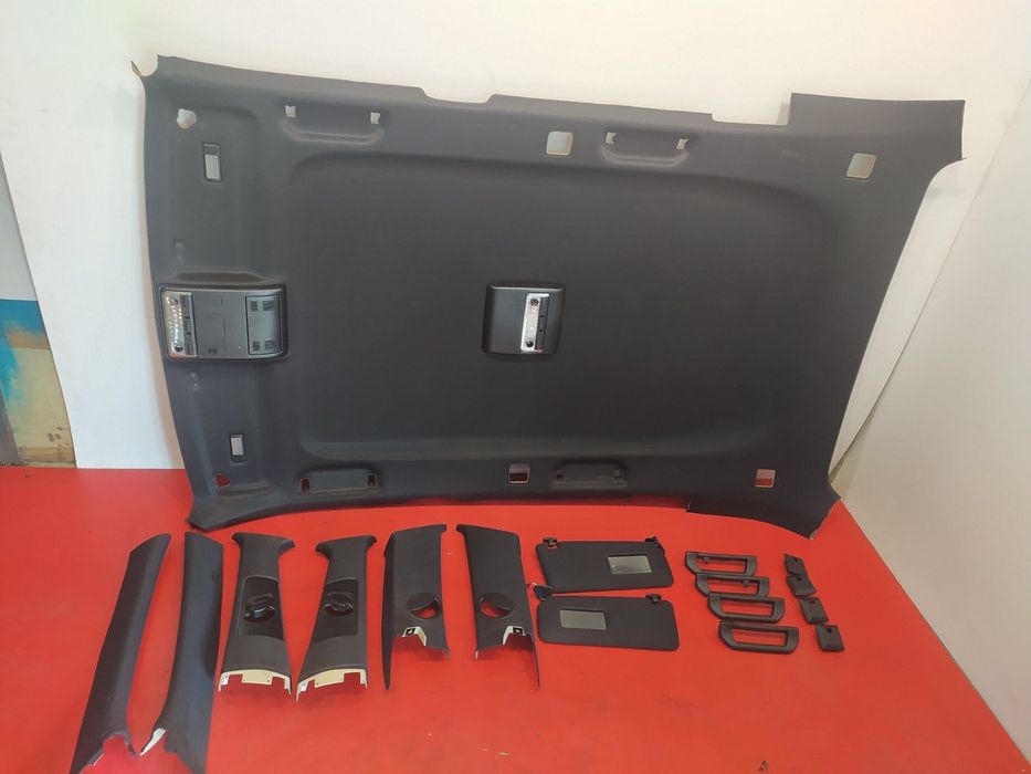 Потолок чорний BMW X5 E53 E70 без люка под панораму БМВ Х5 Е53 Черный