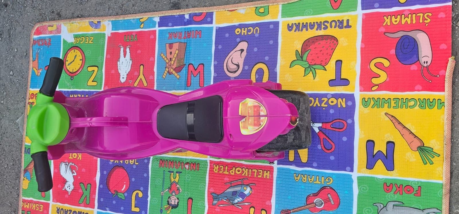 Motor dla dziewczynki