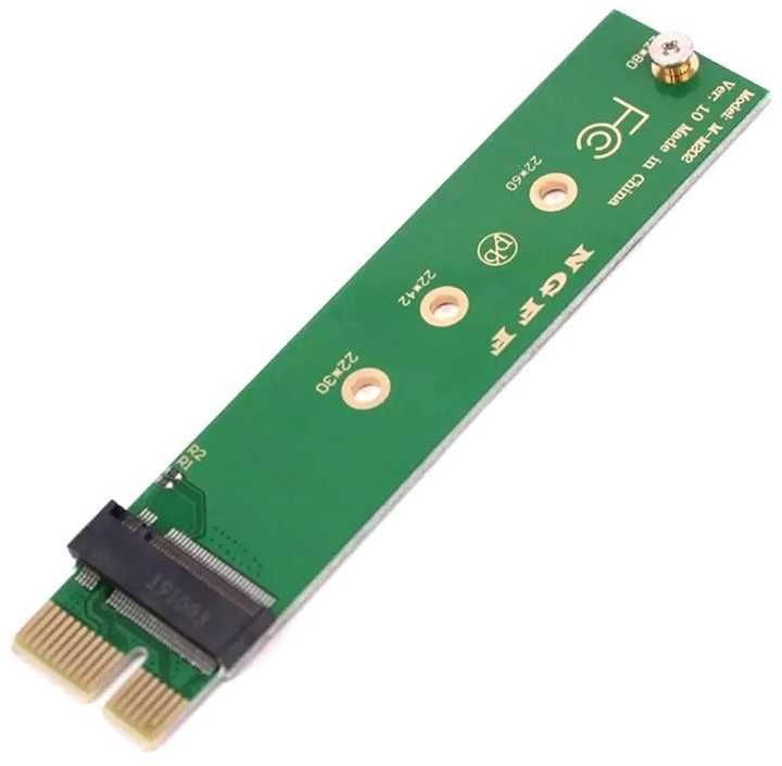 Adapter na dysk M.2 NVMe Key M PCI-E SSD * Video-Play Wejherowo