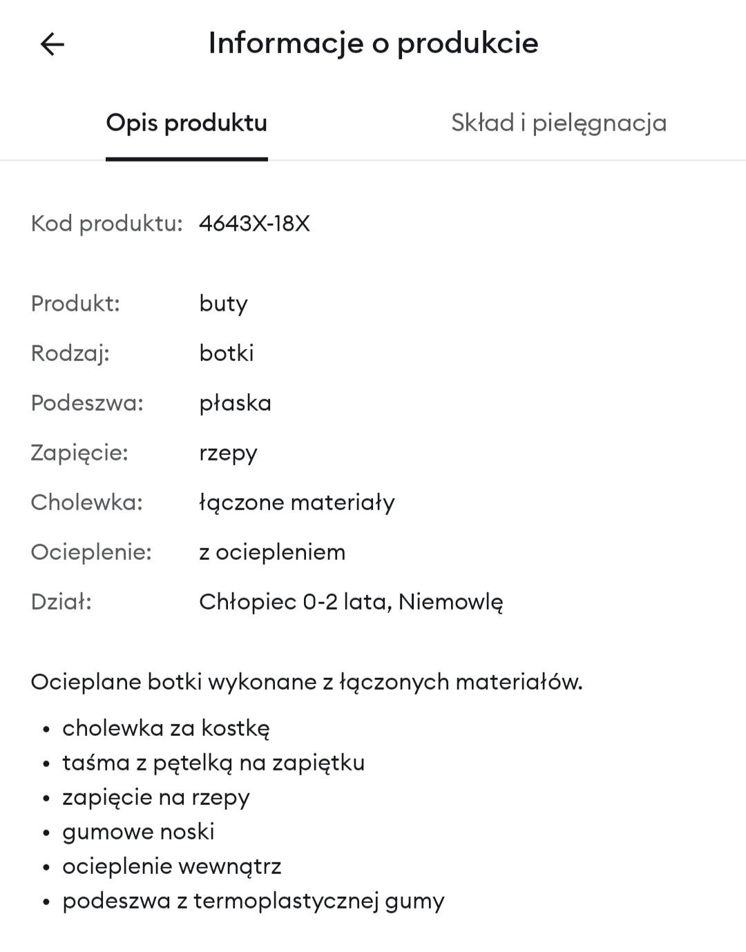 Buty botki kozaki 23 Fox & Bunny, zimowe, na rzepy