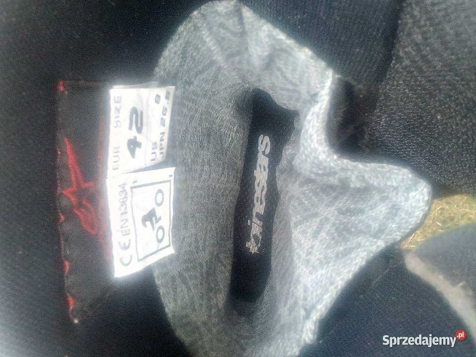 Alpinestars Gore-Tex motocyklowe buty turystyczne 42