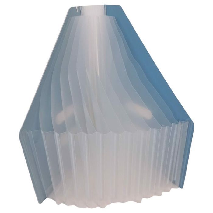 folder organizer na dokumenty a4 pionowy niebieski