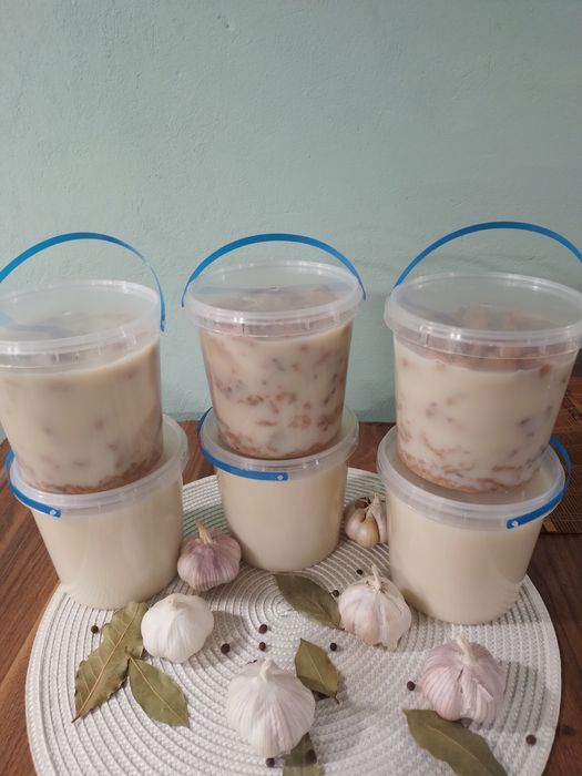 Домашні шкварки,смалець