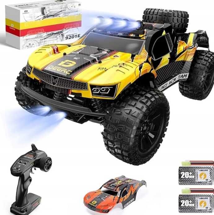 Samochód RC 48kmh 4WD Offroad 2xAkumulator LED Dla Dzieci i Dorosłych