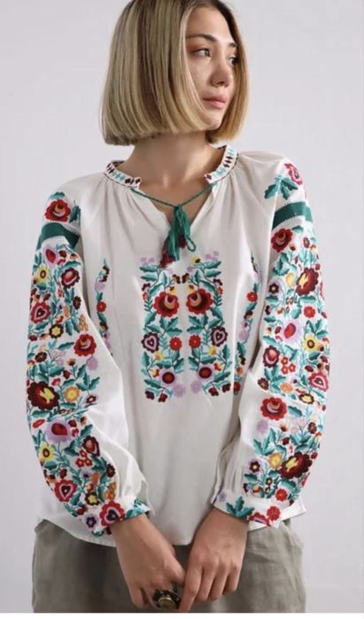 Вишита сорочка блузка вишиванки Жіноча вишиванка