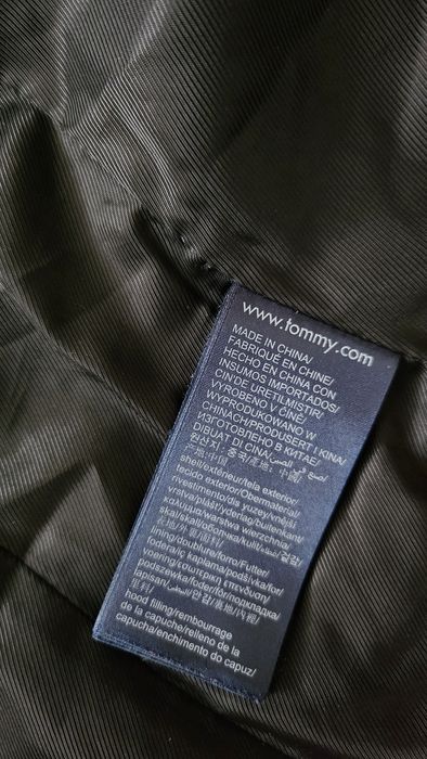Tommy hilfiger пуховик куртка