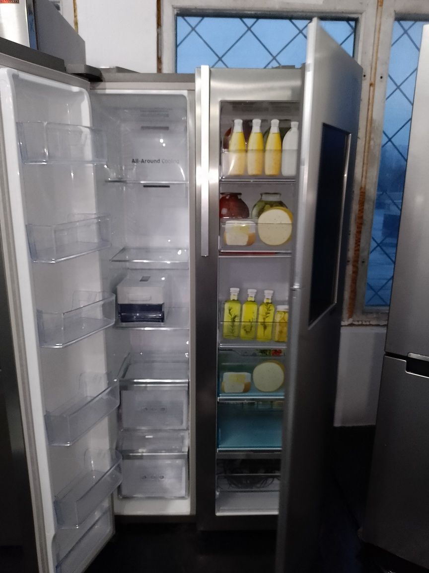 Холодильник Samsung Family Side-by-side 2х камерний Новий, 90см, h-177