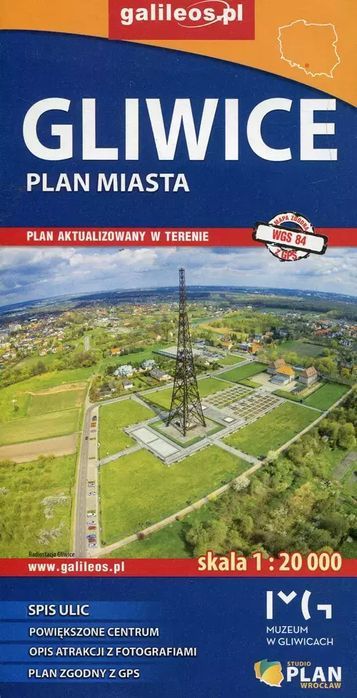 Gliwice, Plan Miasta 1:20 000