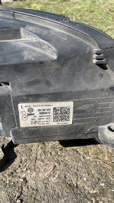 Lampy prawa lewa golf 7