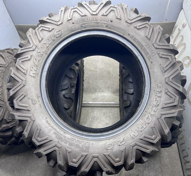 Шини Maxxis Bighorn 2.0 AT26X9R14 X11R14 для квадроцикла б/у Резина