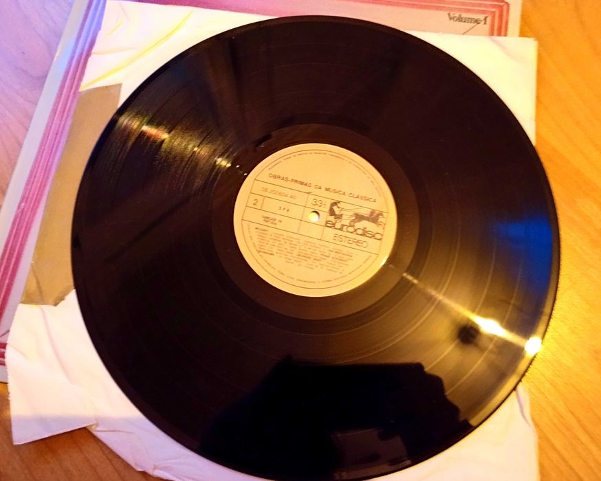 Obras Primas da Música Clássica - Disco vinil