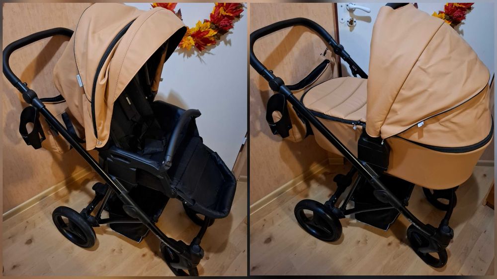 Wózek BEBETTO FLAVIO PRO wózek 2w1 + dodatki (kolor 03) ***SPRAWDŹ***
