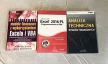 Komplet książek Analiza Techniczna Excel Zaawansowane modele finansowe