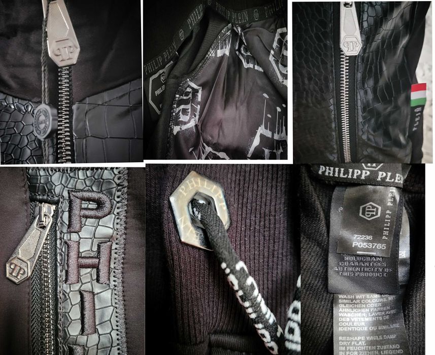 Dres Komplet Philipp Plein Skull Czacha cyrkonie Eco