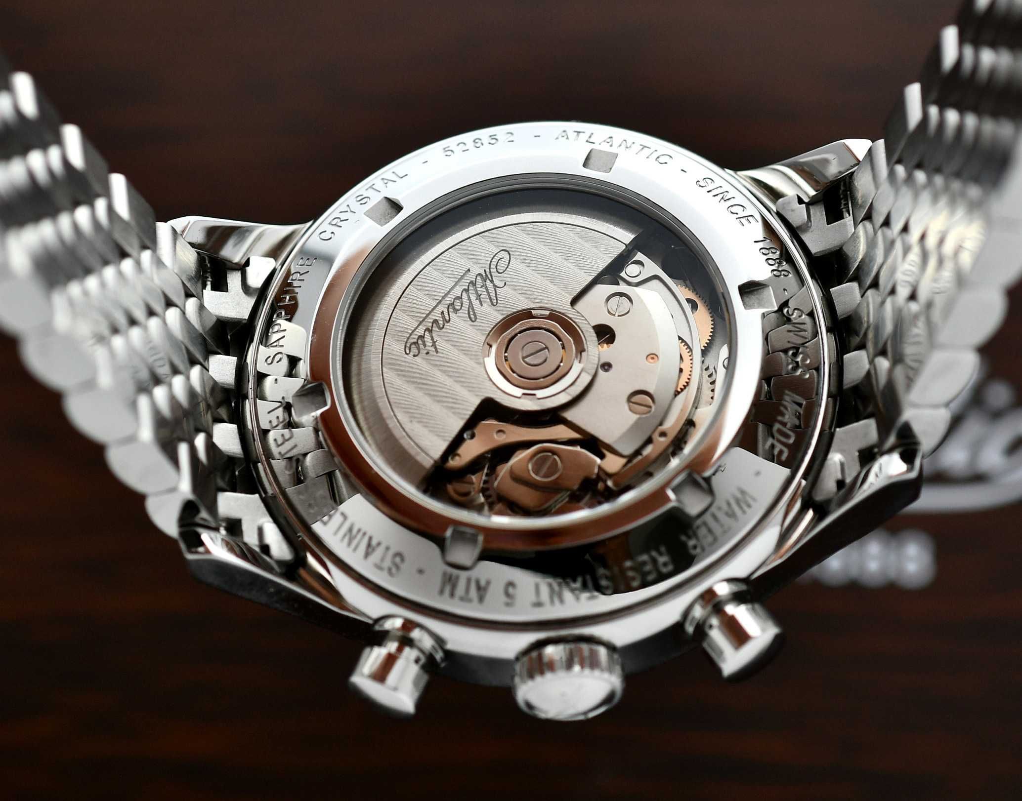 Zegarek Atlantic WorldMaster Chrono BiCompax Automatic - 42mm - Zestaw
