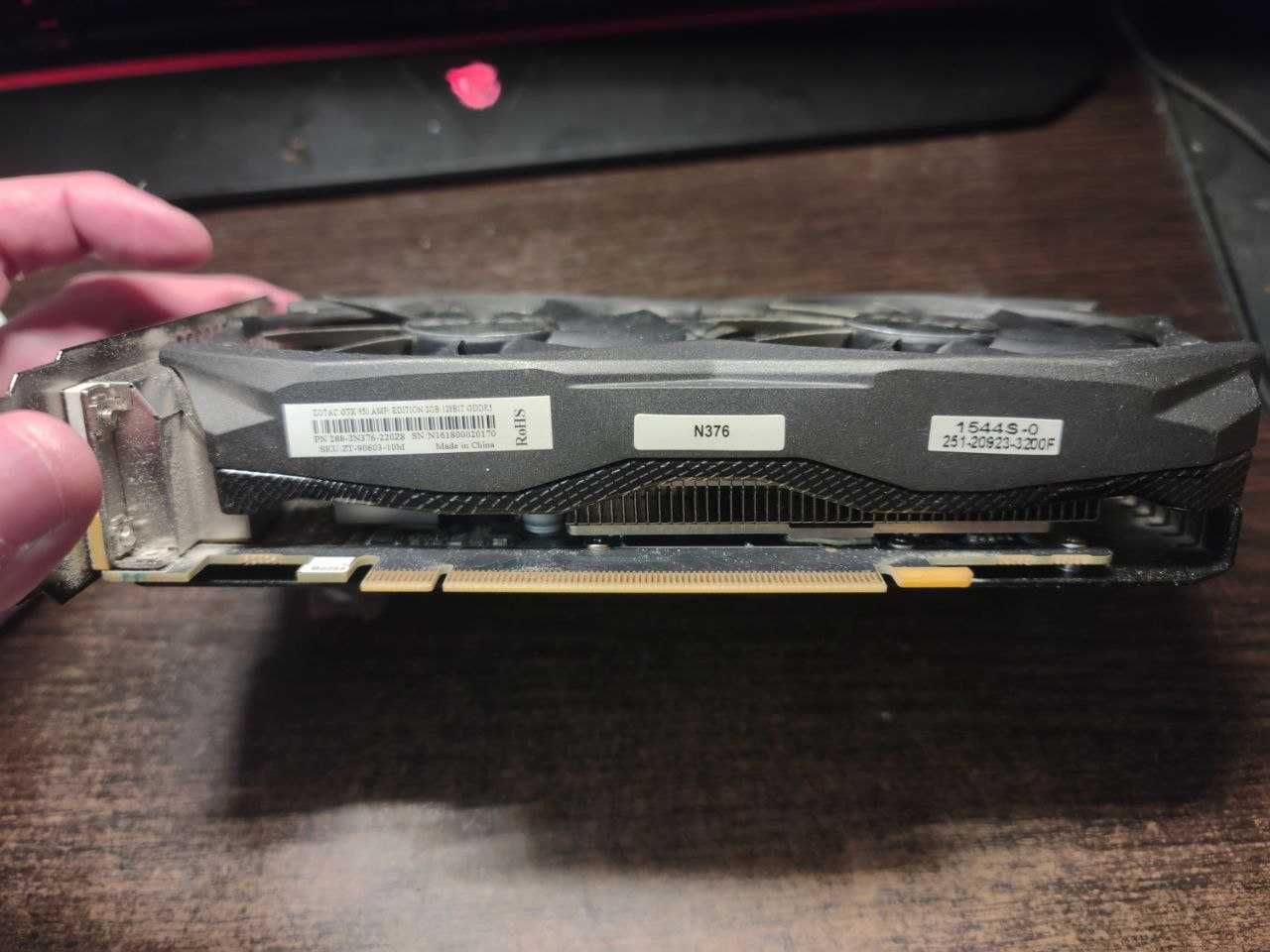 Відеокарта Zotac GTX 950 AMP! Edition (128bit) (1203/7020)