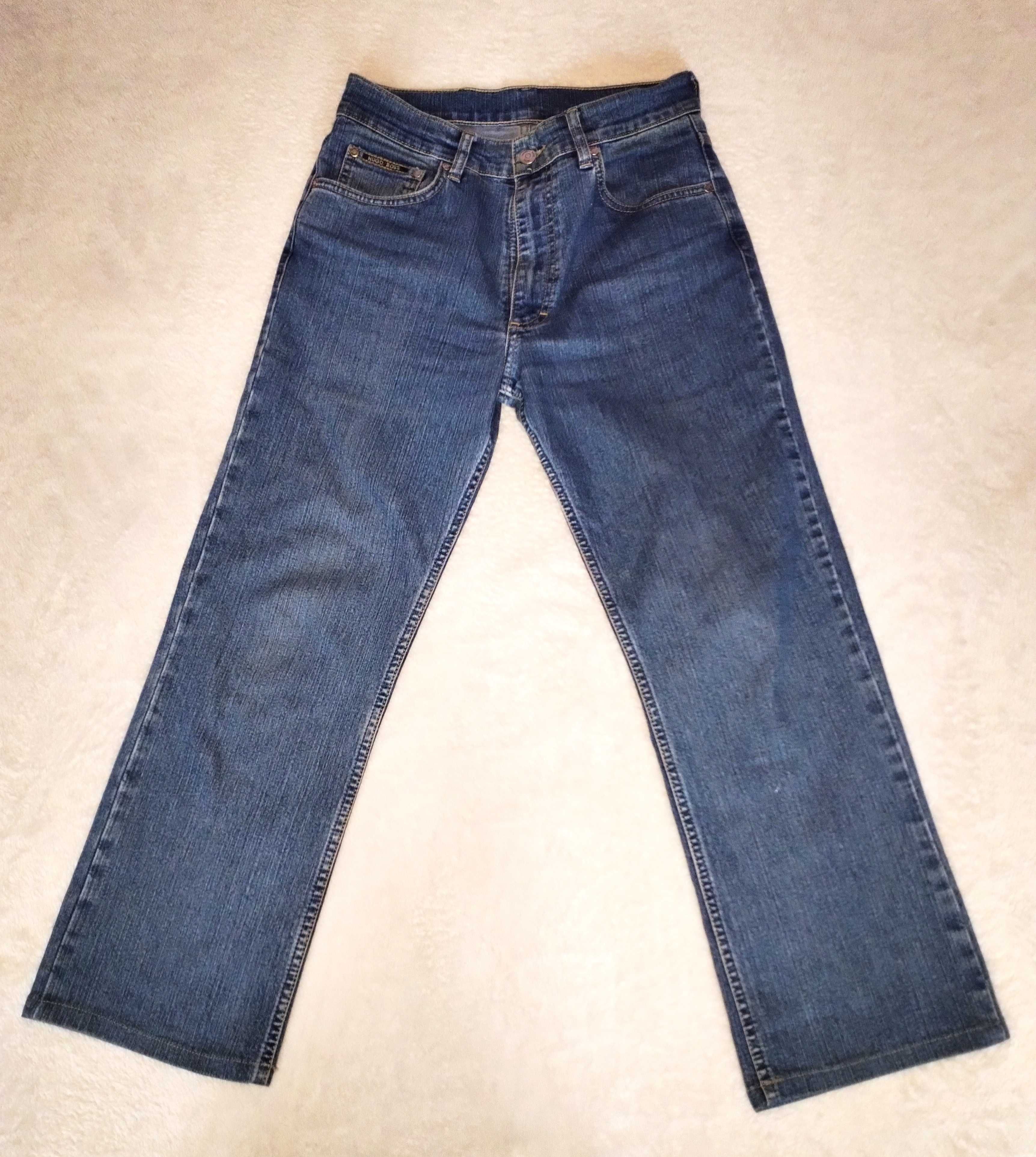 HUGO BOSS Select Line oryginalne spodnie Jeans męskie idealne Vintage