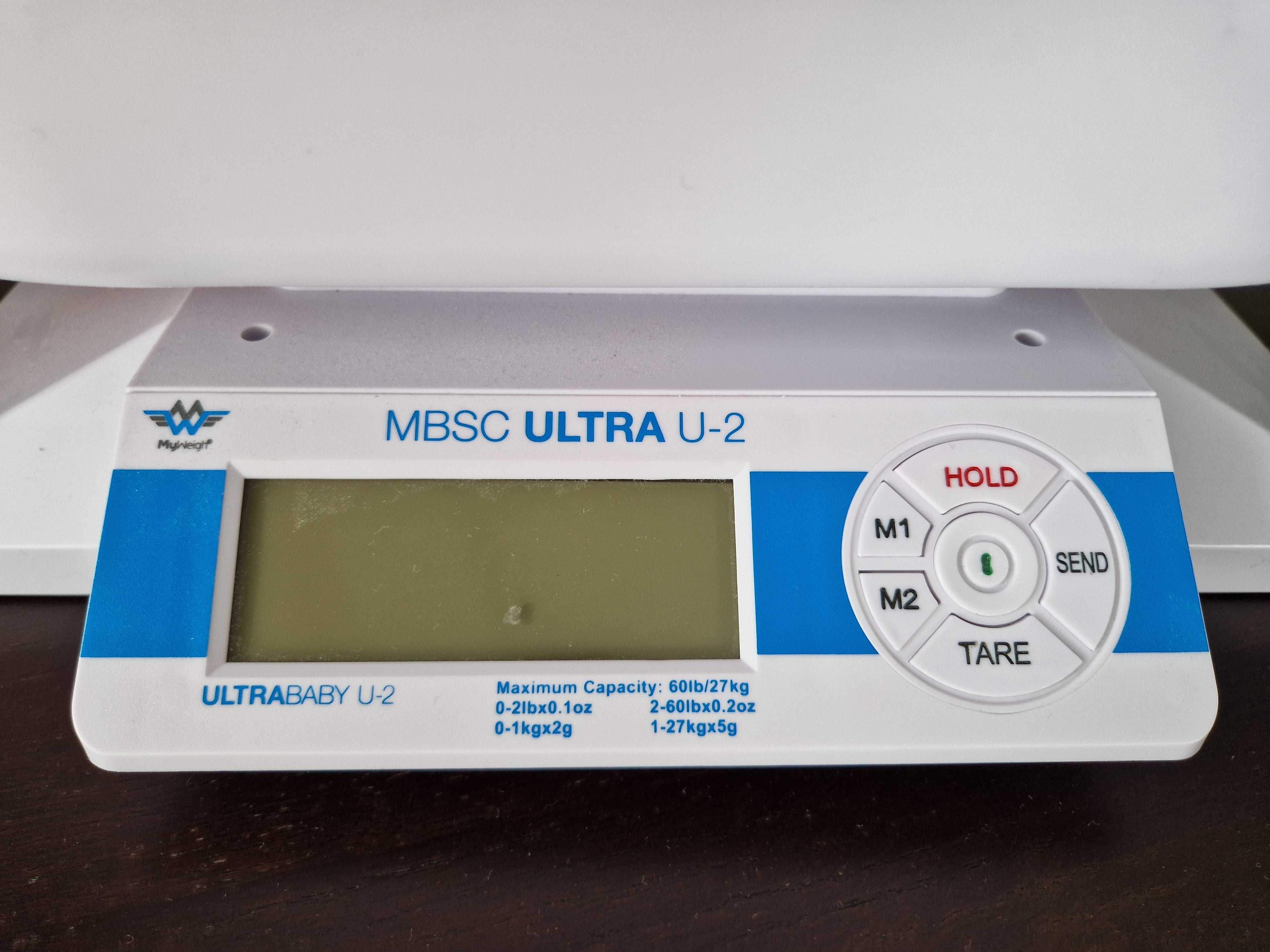 Waga łazienkowa niemowlęca MyWeigh ULTRABaby U-2 do 27 kg