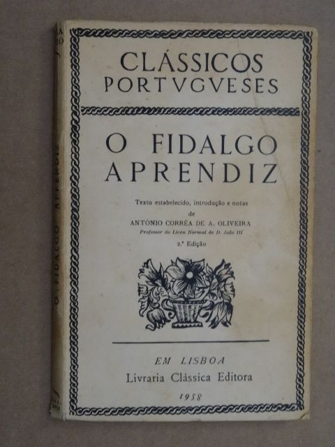 O Fidalgo Aprendiz de D. Francisco Manuel De Melo