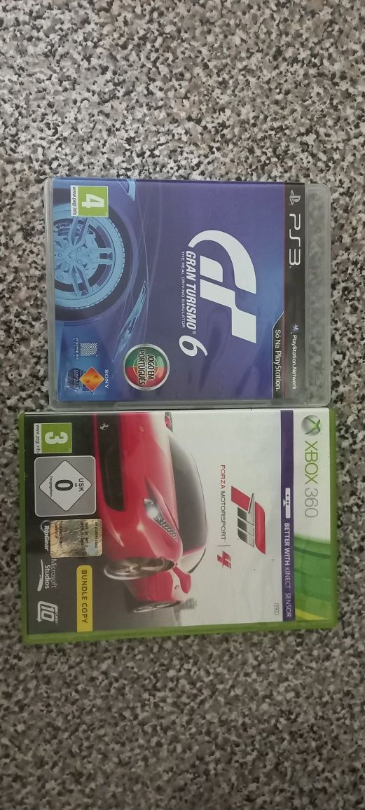 Forza motorsport 4/Gran turismo 6 Playstation 3/Xbox 360