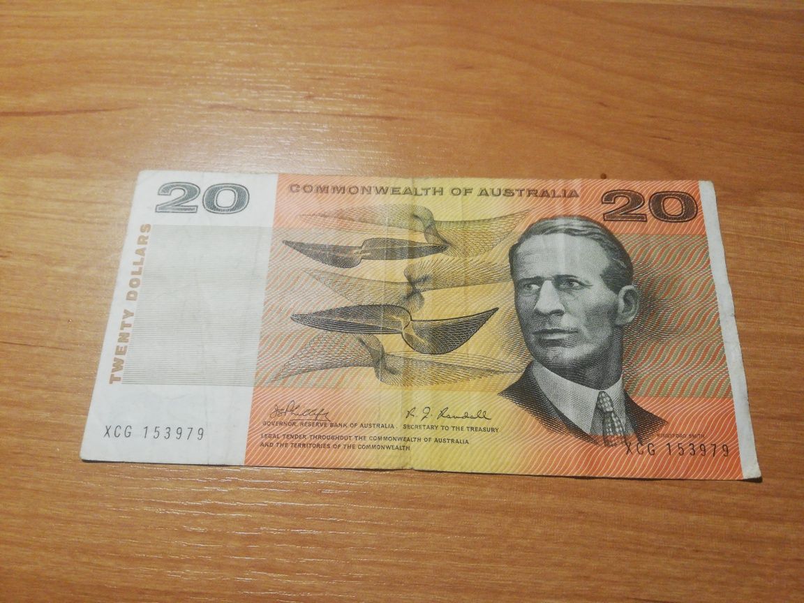 20 Dolarów Australia seria: XCG 153979