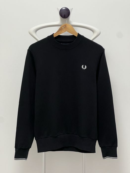 Світшот Fred Perry, оригінал, кофта Фред Пері з вишитим міні лого