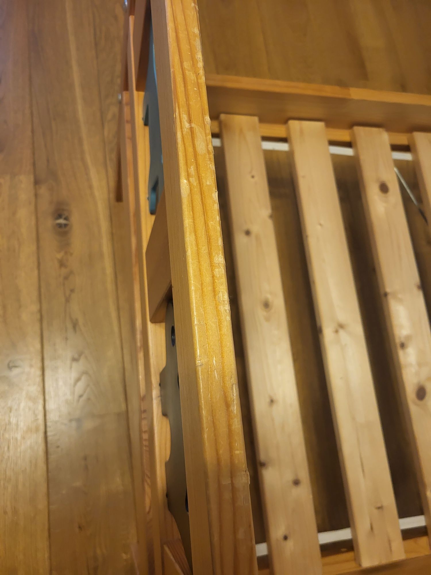 KRITTER IKEA Łóżko z dnem z listew, drewno, bez materaca