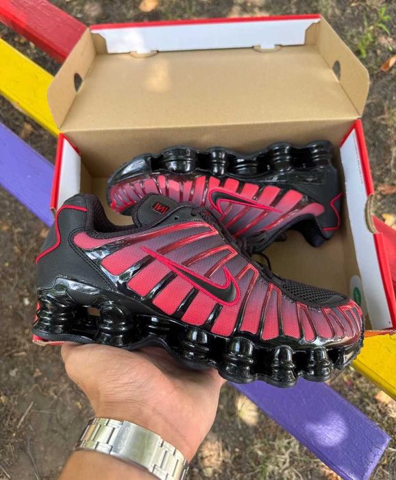 ОРИГІНАЛ! Nike Shox TL Black/Red 39 41 42 42.5 43 44 45 | IF6202-001