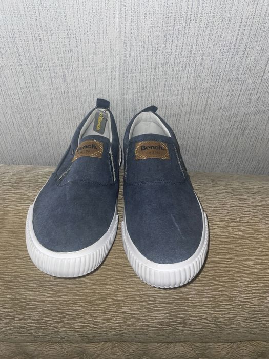 чоловічі сліпони Bench (43 розмір) — Оригінал, мокасини