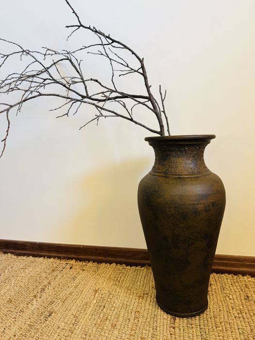 Vaso / jarra de barro 50cm