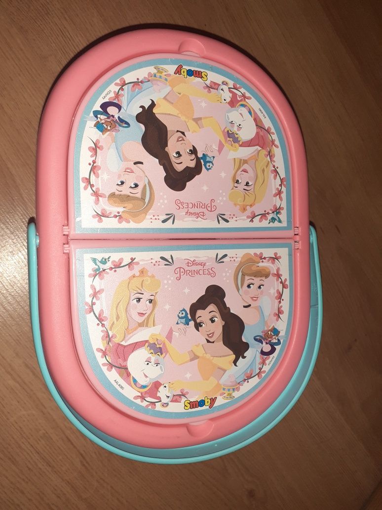 Cesto de piquenique das Princesas da Disney