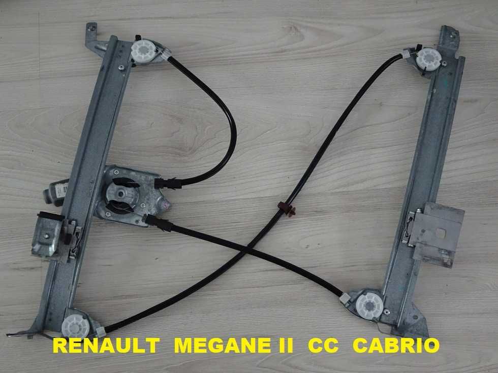 Podnośnik Szyby Renault Megane II 2 CC Cabrio Przód Lewy 02-08 (1a22)